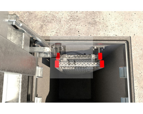 Анкер-болт клиновой  FBN II K FVZ укороченный для бетона без трещин, M16x120/15 мм